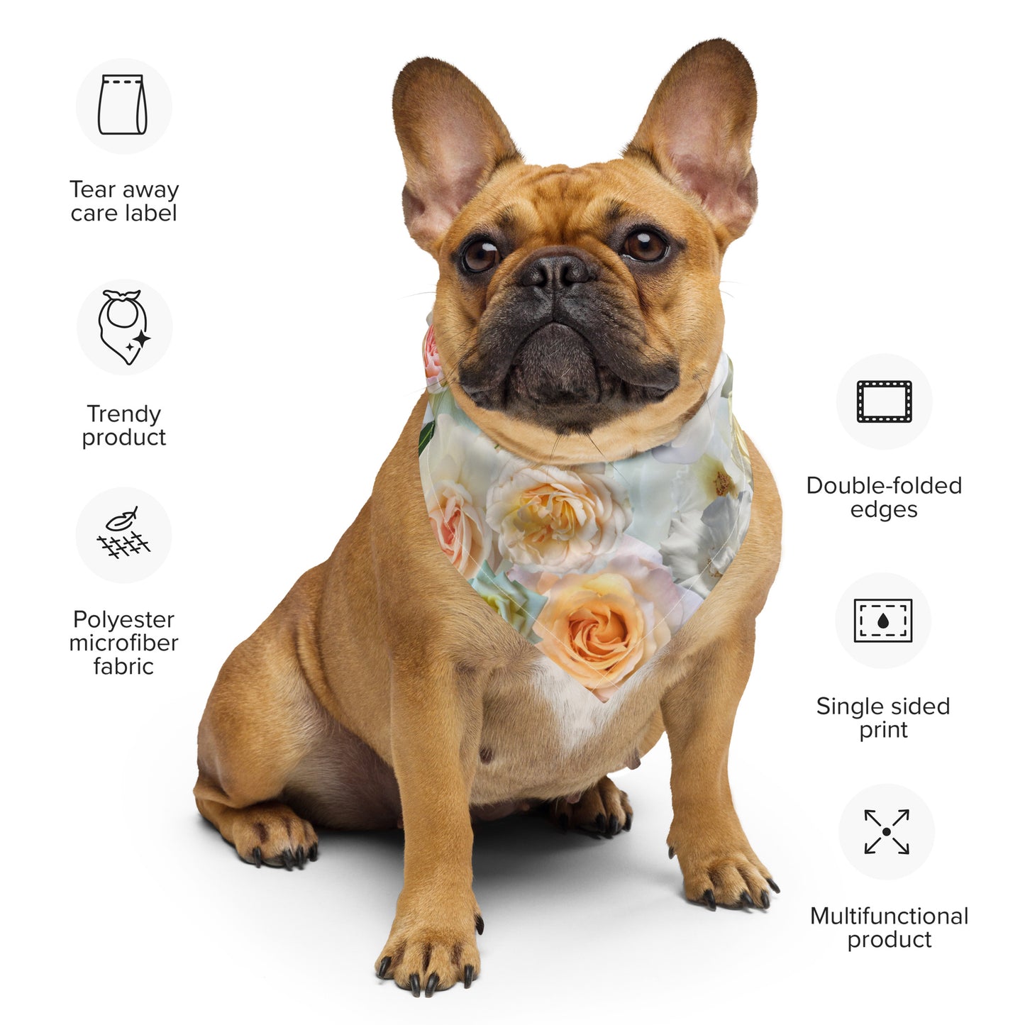 When you introduce your newborn baby to their big brother, and he instantly falls in love. So adorable! Here's a gorgeous dog bandana for a proud and doting big brother. Perfect for including your dog son in the newborn photo shoot. What a good boy.