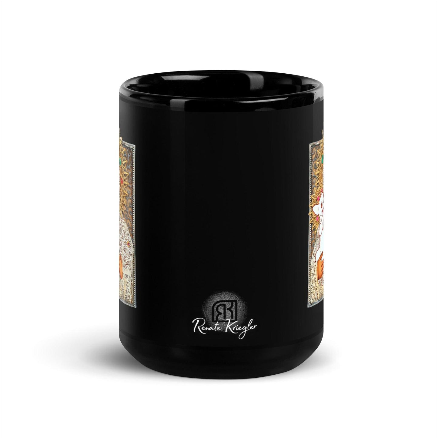 ChiMama / Chihuahua Mama - black glossy mug - 2 size options - Chimigos